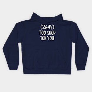 Moving On From Someone Who Didn't See It Kids Hoodie